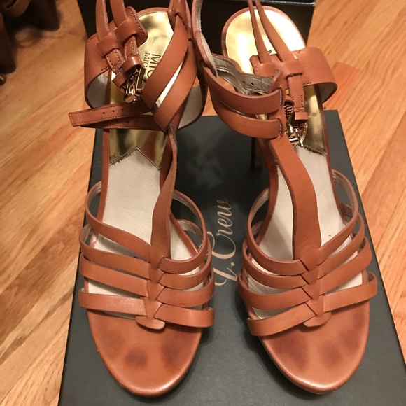 Michael Kors Cognac Brown Stiletto Sandals - Picture 7 of 7